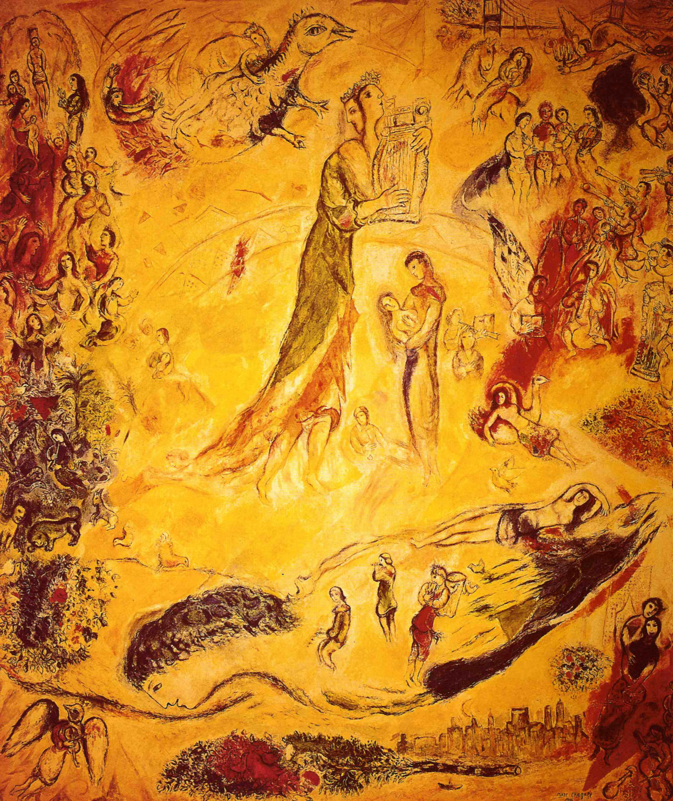 Метро шагал. Фрески марка Шагала в метрополитен опера. Метрополитан опера Шагал.