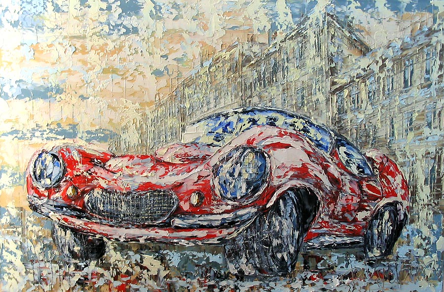 Картины машин. Дмитрий Кустанович картины машины. Масло для машины. Современные машины в живописи. Машина картина маслом.