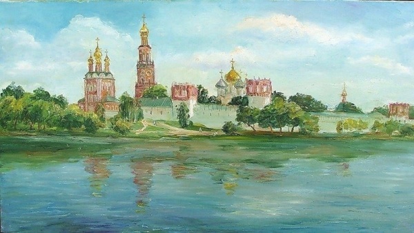 Москва художницы Марины Новиковой (45 фото)