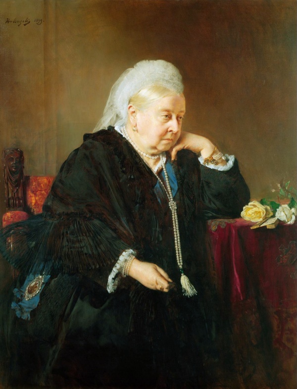 Австрийский жанровый и портретный живописец Heinrich von Angeli (1840-1925) 