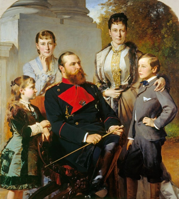 Австрийский жанровый и портретный живописец Heinrich von Angeli (1840-1925) 