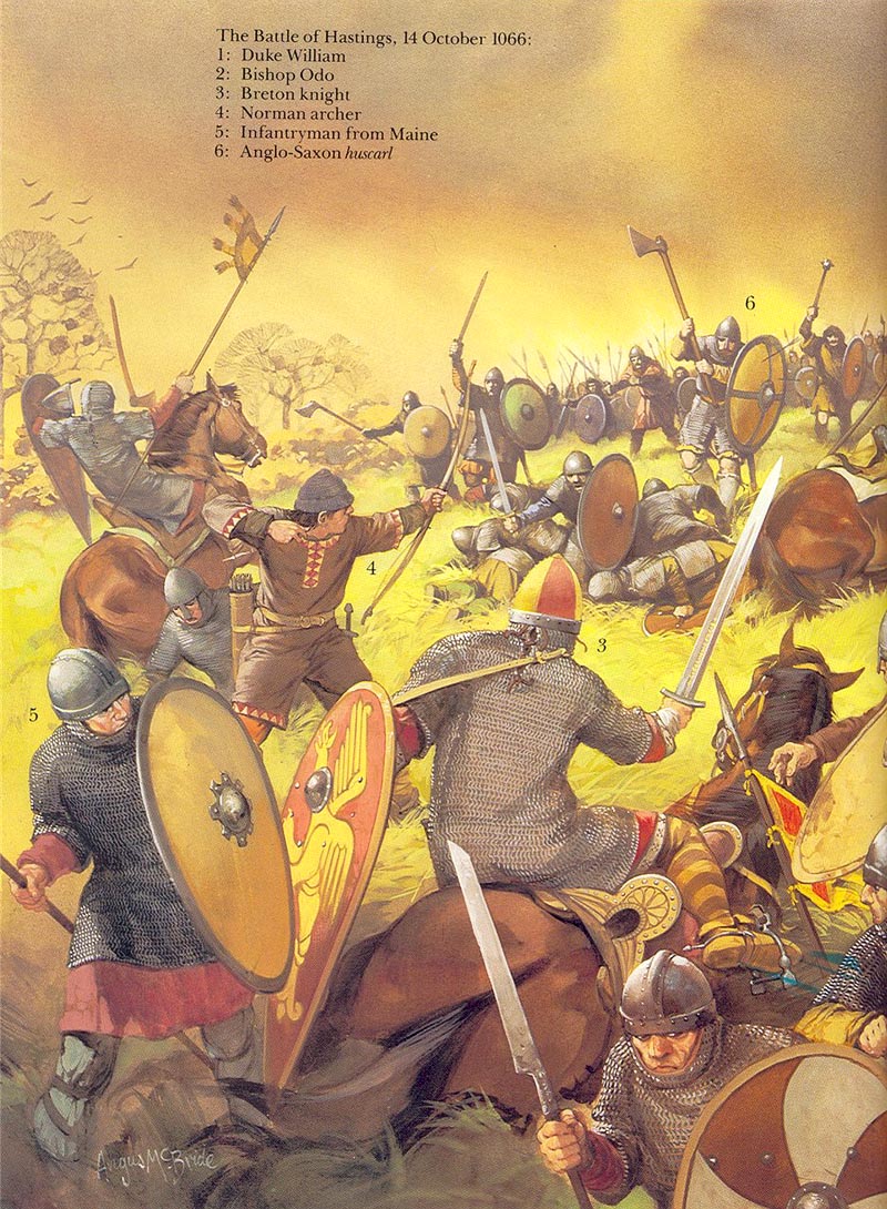 Битва при гастингсе год. Битва при Гастингсе 1066. Нормандцы Ангус МАКБРАЙД. Битва при Гастингсе англосаксы.