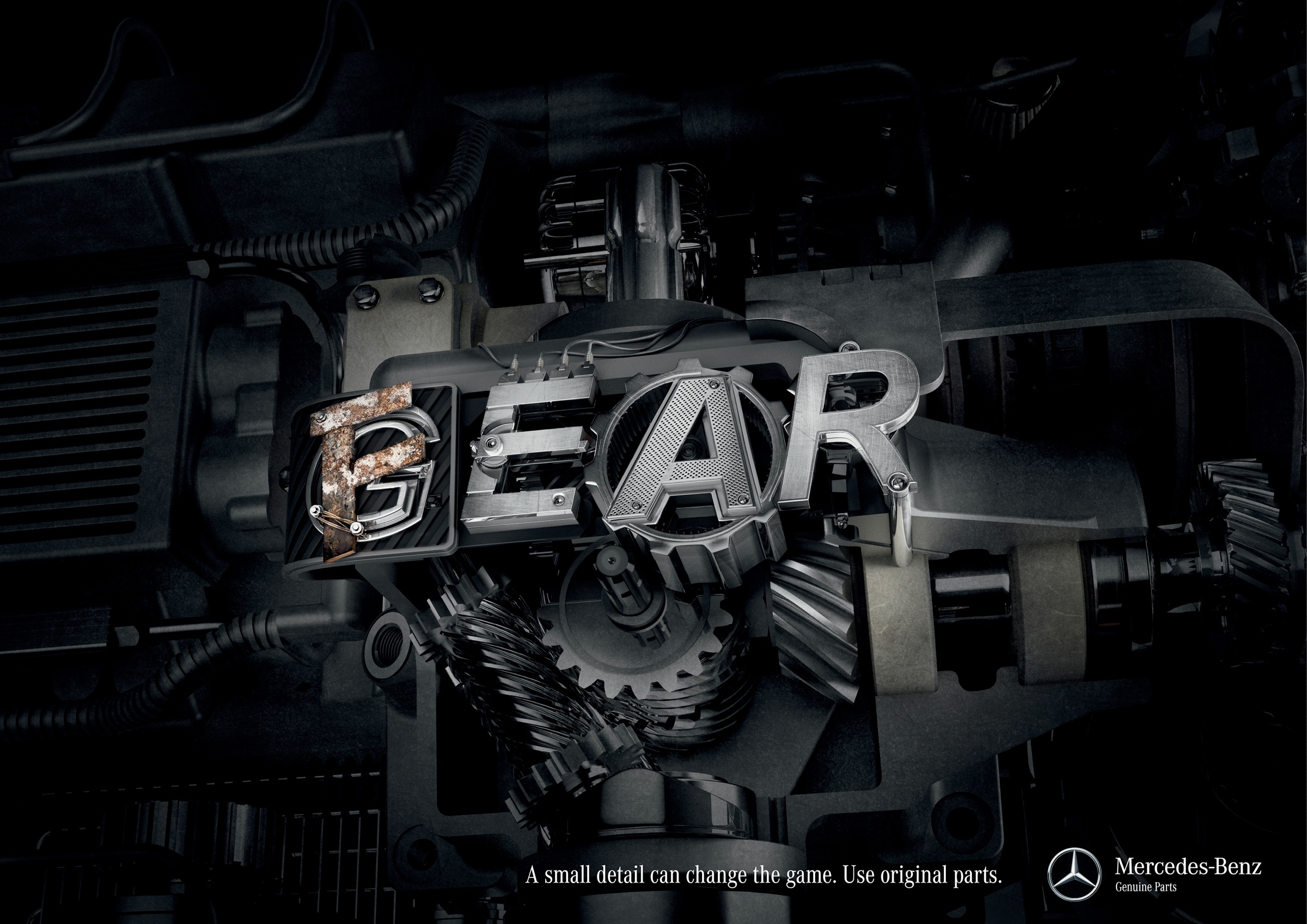 Ad parts. Mercedes-Benz spare Parts. Реклама автозапчастей креатив. Mercedes Genuine Parts. Запчасти машины Behance.