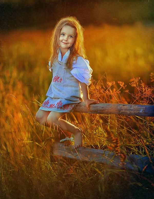 Children's summer by photographer Natalia Zakonova (18 photos)