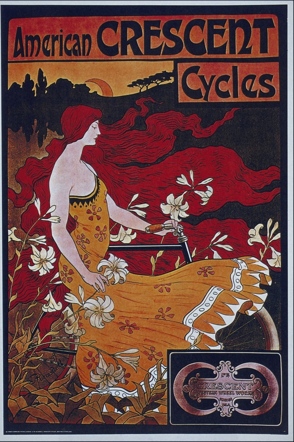 История велосипеда в плакатах (25 фото)