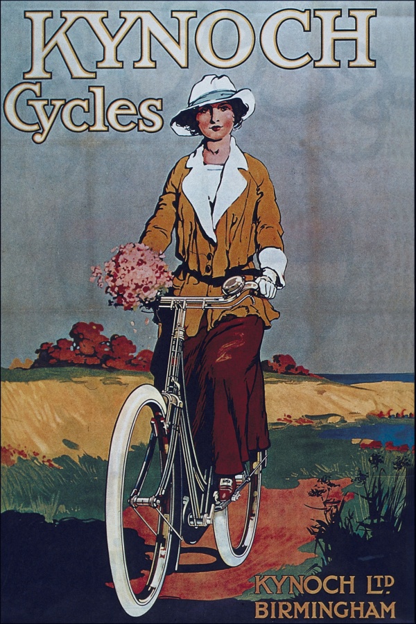 История велосипеда в плакатах (25 фото)
