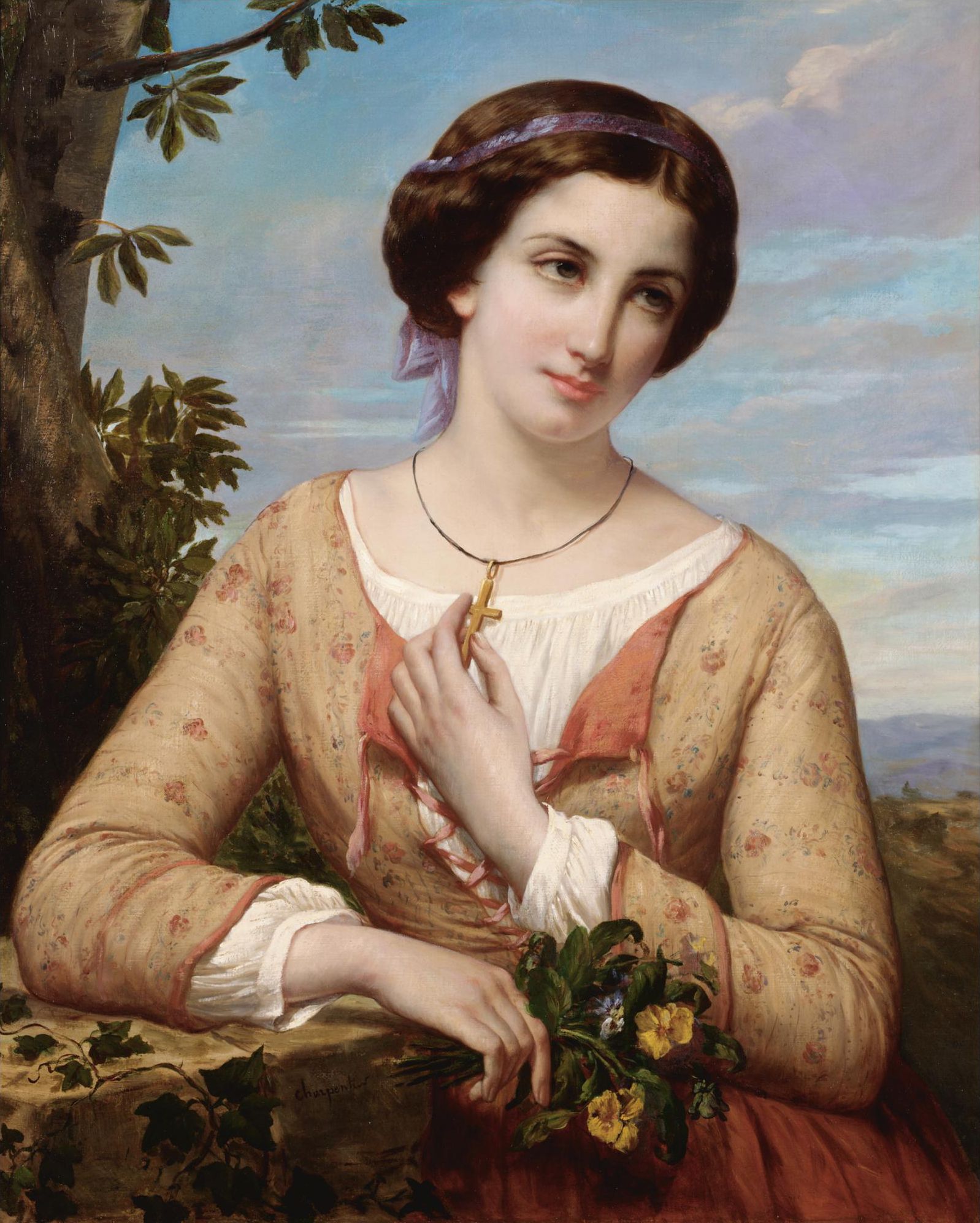 Знаменитые картины девочка. Шарпантье Огюст Auguste Charpentier, 1813-1880. Огюст Шарпантье женский портрет.