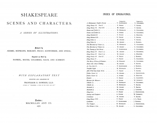 Shakespearean Scenes and Characters 1876 (37 photos)